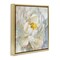 Stupell Industries Delicate Flower Petals Painting Framed Floater Canvas Wall Art